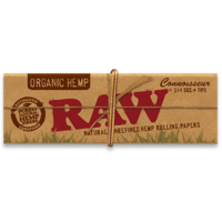 RAW Organic Hemp Connoisseur + Tips 1¼ 24 PK