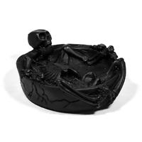 Resin Skeleton Home Ashtray