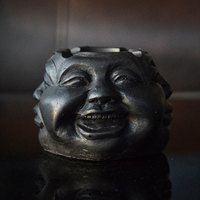 Resin Buddha Ashtray