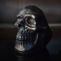 Resin Skull Ashtray