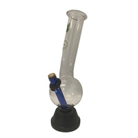 GB2 Clear Waterpipe rubber base 31cm