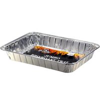 Rectangle BBQ/Roast Tray Foil 46 x 34 x 8.5