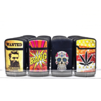 Zengaz Rubberized Jet Lighter LIG 20D  (40pc Tray)