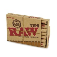 RAW PRE ROLLED TIPS 20PK