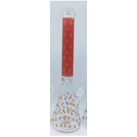 S161 - C Red Designer Print 7mm Thick 35cm