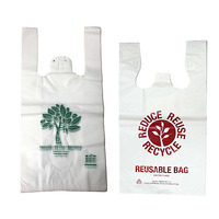 White Carry Bag - Medium 35 Microns Recyclable