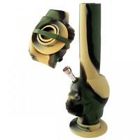 Acrylic Waterpipe 30cm - Camo