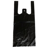 Medium Black Plastic Rescycle bags 9kg