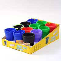 Coloured Jumbo Butt Bucket 12pc