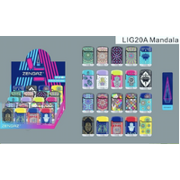 Zengaz Mega Jet Lighter 40pc - Mandala
