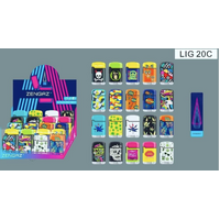 Zengaz Mega Jet Lighter 40pc - LIG20C Mix Design
