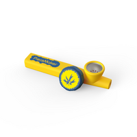 PMG Slicone piece pipe 12cm - Yellow