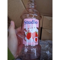 Studio 420 Milk Bottle Strawberry Waterpipe