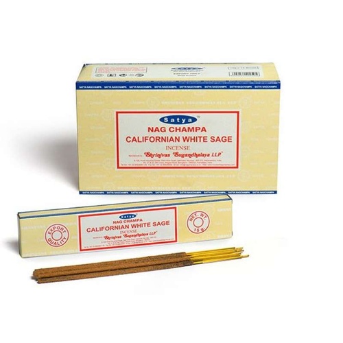 Satya Incense (12pk) Californian white sage