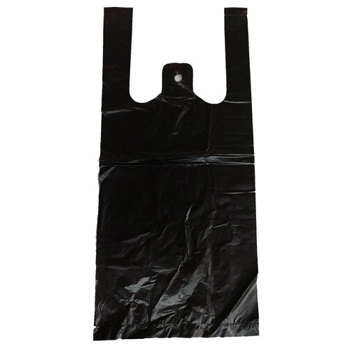 Medium Black Plastic Rescycle bags 9kg