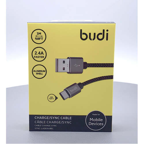 Budi -  3m Type-C cable M8J206T09