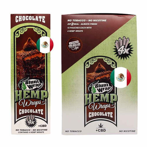 BLUNT WRAPS 4* CHOCOLATE 15